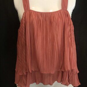 Express rose Pink Tank-Medium
